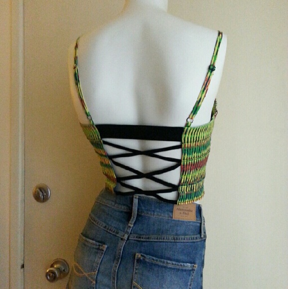 ☀️ Silence + Noise Rasta Multicolor Adjustable Strap Sz S - Picture 4 of 5